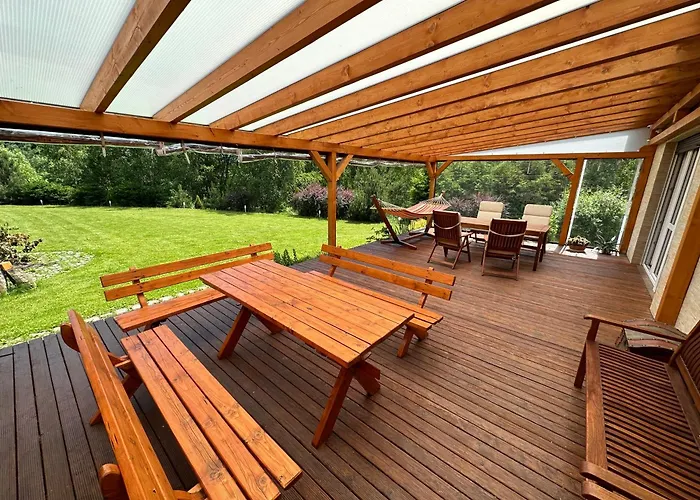 Villa Bukowka Dom Caloroczny W Gorach Nad Jeziorem Z Jacuzzi I Sauna Miszkowice